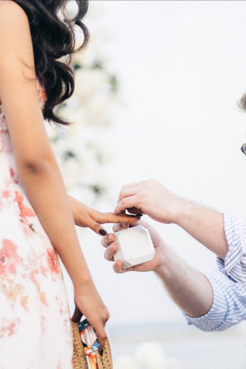 The ring going on